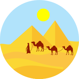 deserto Ícone