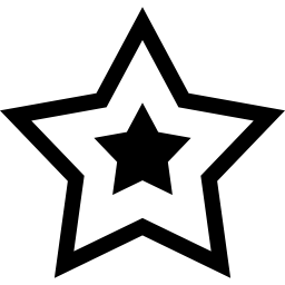 estrella icono