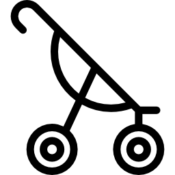 carrinho de bebê Ícone