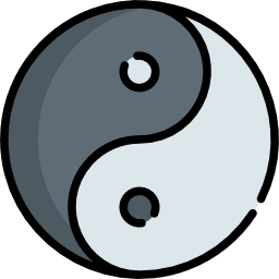 yin yang icoon