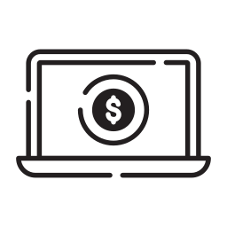 Online payment icon