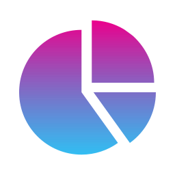 cirkeldiagram icoon