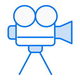 Movie camera icon