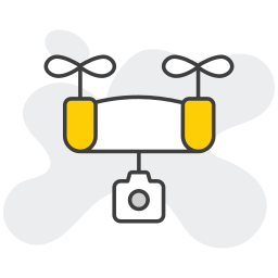 drone-camera icoon