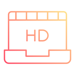 Hd movie icon