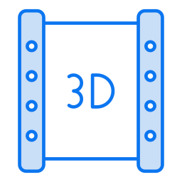 film in 3d icona