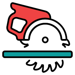 Circular saw icon