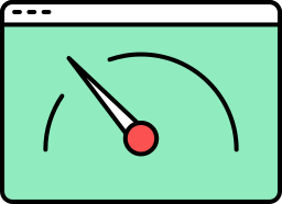 snelheidsmeter icoon