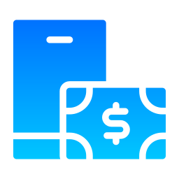 mobiel geld icoon