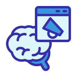 Neuromarketing icon