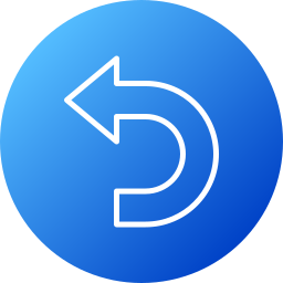 Turn left icon