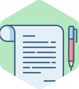 escribir icono