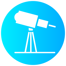 télescopes Icône