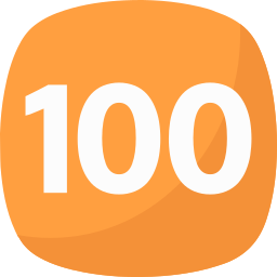 100 icono