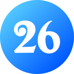 26 icoon