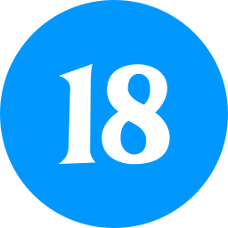 18 Icône