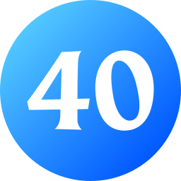 40 Ícone