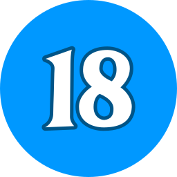 18 icono