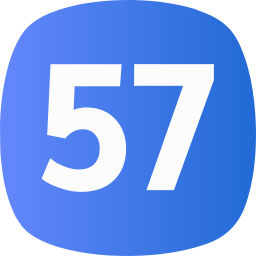 Fifty seven icon