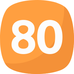 80 icono