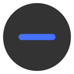Кнопка минус иконка
