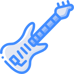 guitarra elétrica Ícone