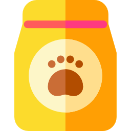 alimentos para mascotas icono