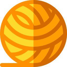 Wool ball icon