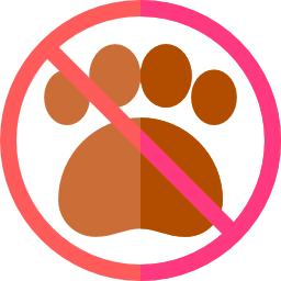 No pets icon