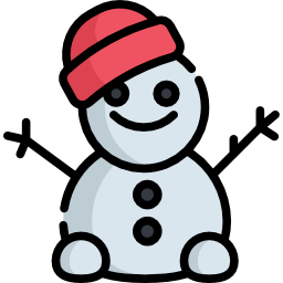 boneco de neve Ícone