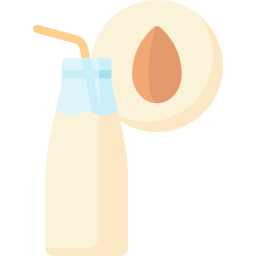 leite de amêndoa Ícone