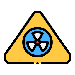 znak nuklearny ikona
