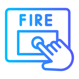 Fire alarm icon