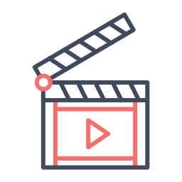 Clapperboard icon