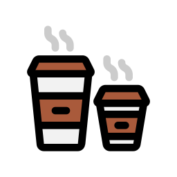 xícaras de café Ícone