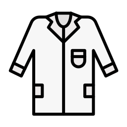 Lab coat icon