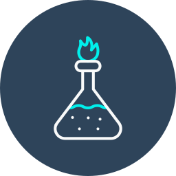 Bunsen burner icon