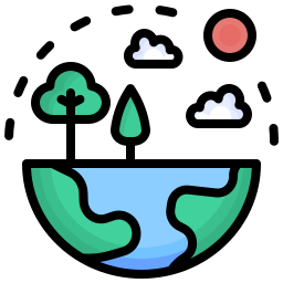 Greenhouse gas icon