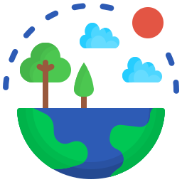 Greenhouse gas icon