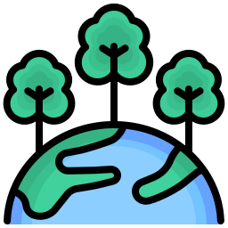 repoblación forestal icono
