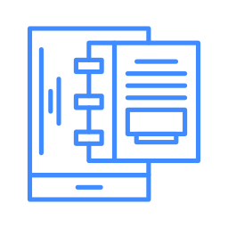 directorio telefónico icono