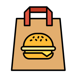 pacchetto alimentare icona