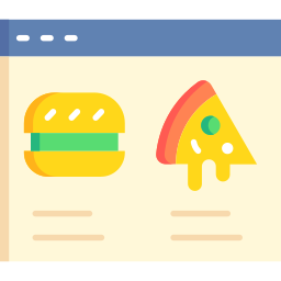 online-menü icon