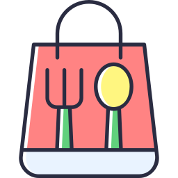 torba na lunch ikona