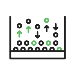 Atomic layer deposition icon