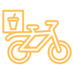 Food delivery icon