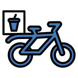 Food delivery icon