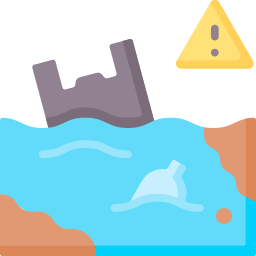 poluição da água Ícone