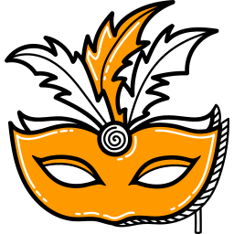 máscara de la mascarada icono