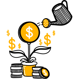 Business money icon